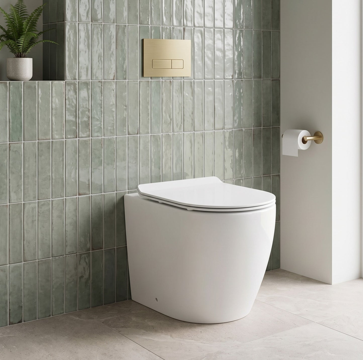 Fairford Handel Pro Rimless Comfort Height BTW WC