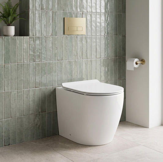 Fairford Handel Pro Rimless Comfort Height BTW WC