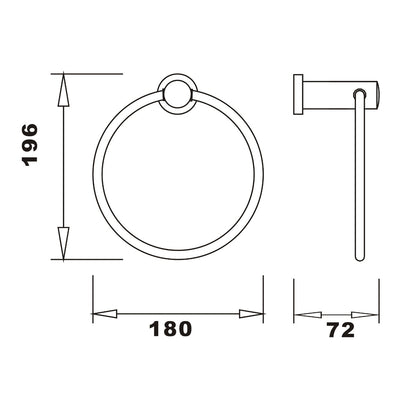 Fairford Riena Towel Ring