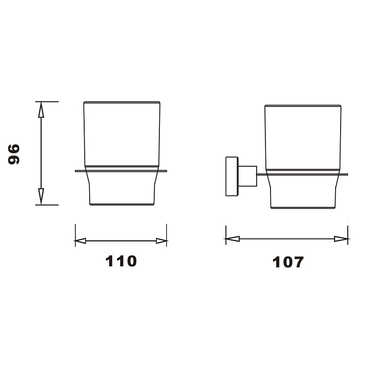 Fairford Cove Tumbler Holder and Cup