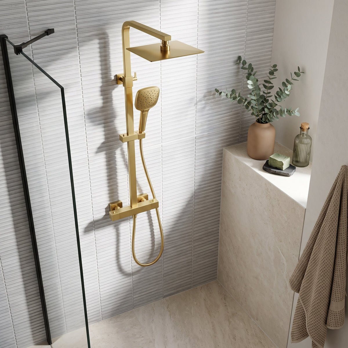Fairford Winchester Pro Single Outlet Exposed Shower Kit