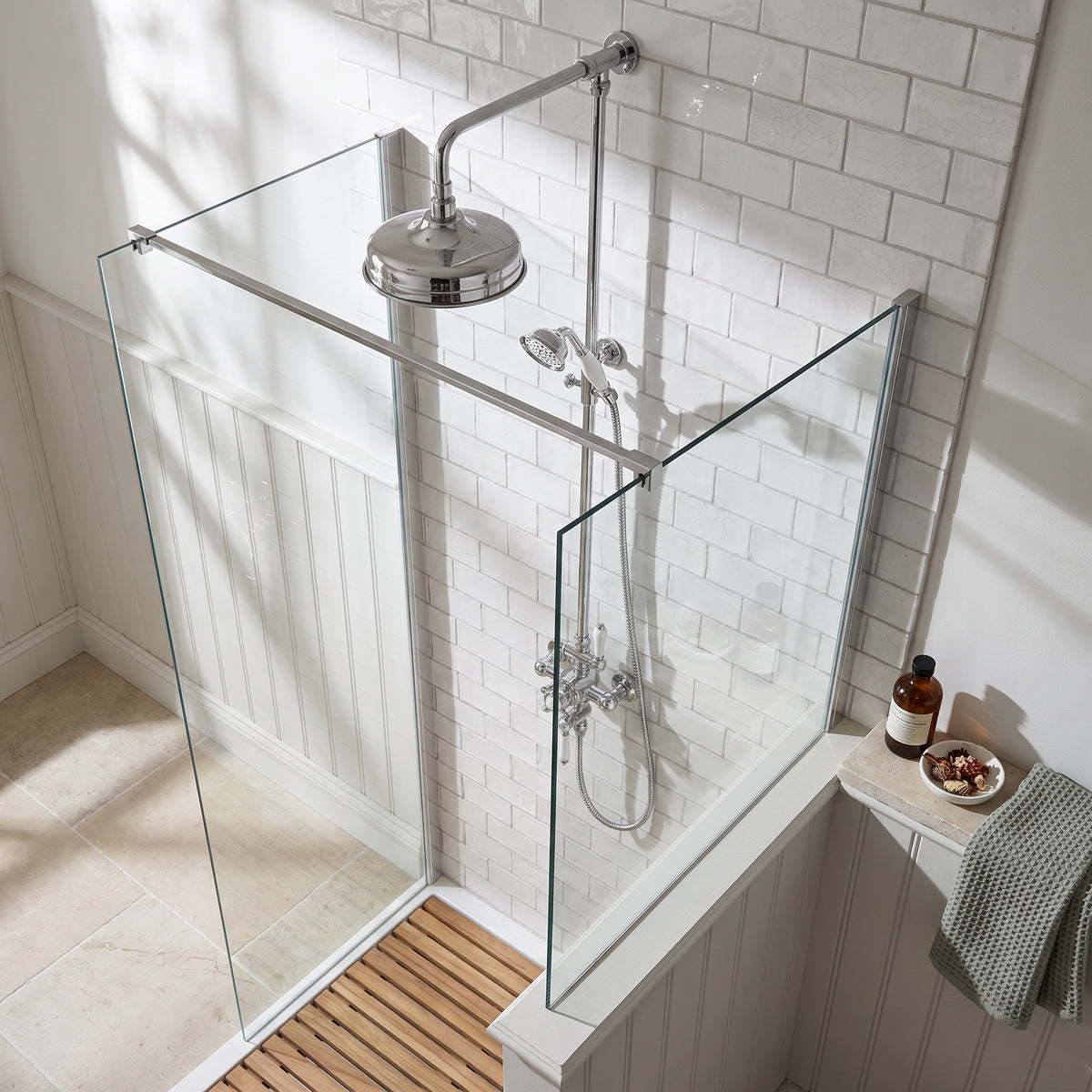 Fairford Winchester Exposed Traditional Dual Outlet Shower Kit
