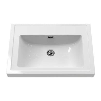 Fairford Juliette 600mm Fern Green 0 Tap Hole Floorstanding Vanity Unit