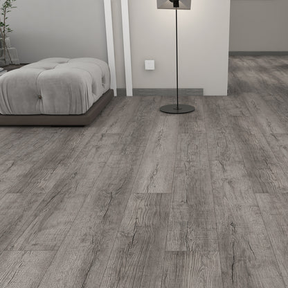 Rivato Grey Oak 1220 x 183mm Solidcore Waterproof Click Flooring Planks (Pack of 8) - 1.79m Per Pack