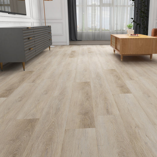 Rivato White Oak 1220 x 183mm Solidcore Waterproof Click Flooring Planks (Pack of 8) - 1.79m Per Pack