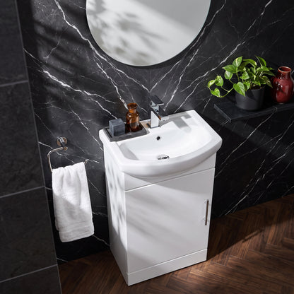 Fairford Opto 420mm Cabinet and Basin - 290mm Deep