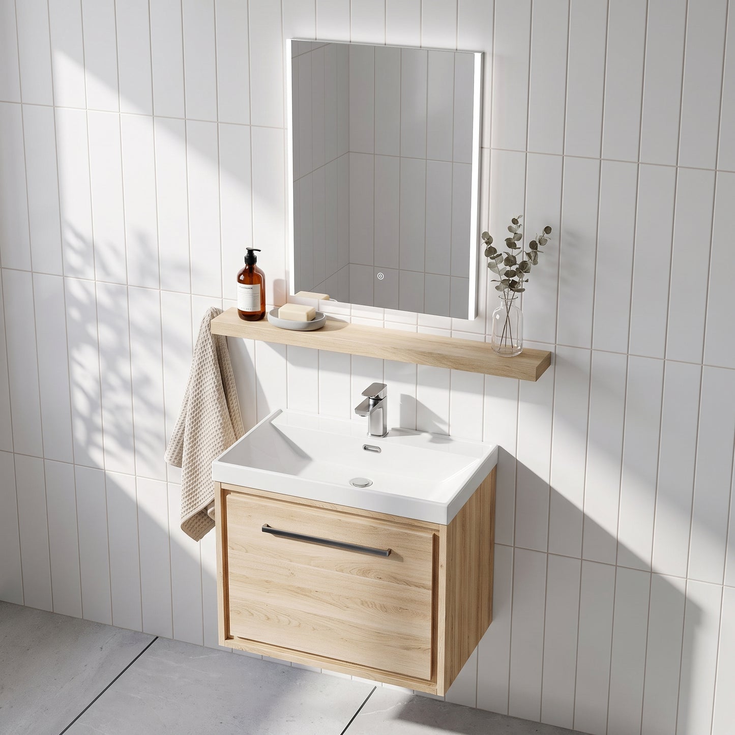 Fairford Ansel 500 x 700mm LED Touch Sensor Mirror