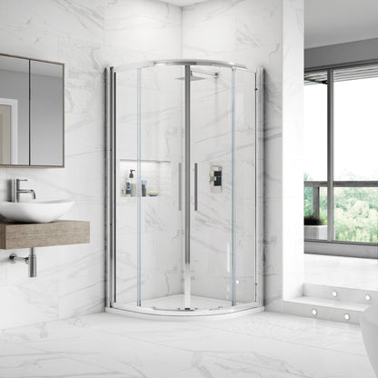 Fairford 8mm, 900mm x 900mm Quadrant Enclosure