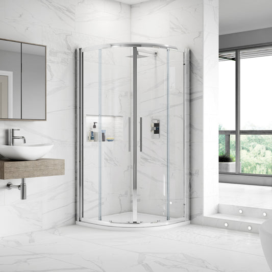 Fairford 8mm, 800mm x 800mm Quadrant Enclosure