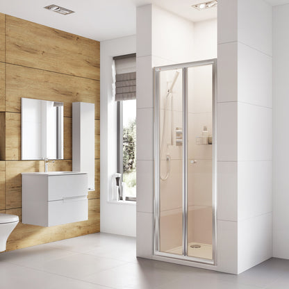 Fairford Pro 6mm, 800mm Bi-Fold Shower Door