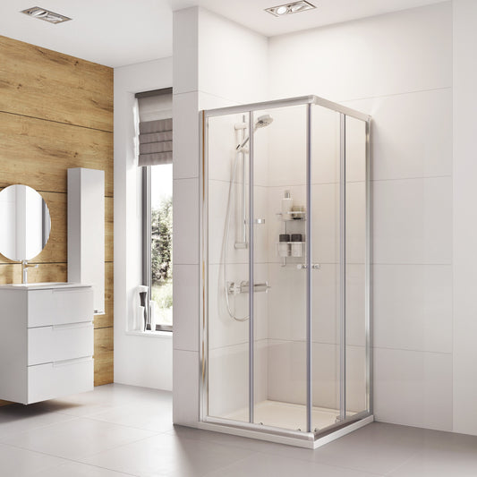 Fairford Pro 6mm, 760mm x 760mm Square Shower Enclosure
