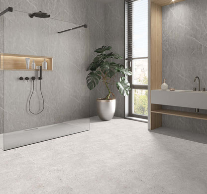 Hydraset Essentials Pietra Grey 2 pack Wall Panels 1000x2400