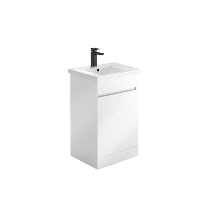Fairford Resonance 500mm Gloss White Floorstanding Vanity Unit