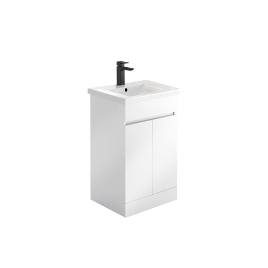 Fairford Resonance 500mm Gloss White Floorstanding Vanity Unit