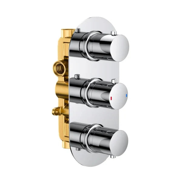 Fairford Element 3 Concealed Shower Kit with Slide Rail Kit