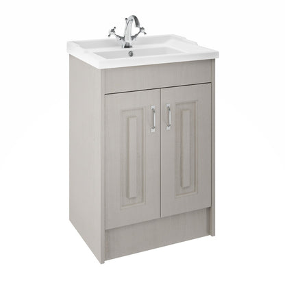 Fairford Leith 600mm Soft Grey Floor Standing Vanity Unit