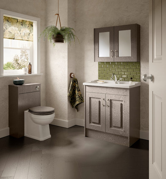 Fairford Leith 600mm Soft Grey Floor Standing Vanity Unit