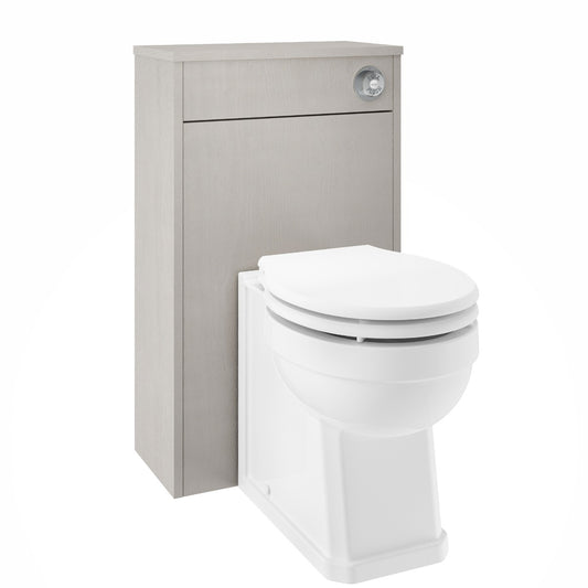 Fairford Leith 500mm Soft Grey WC Unit