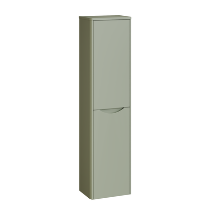 Fairford Eclipse 350mm Satin Green Tall Storage Unit