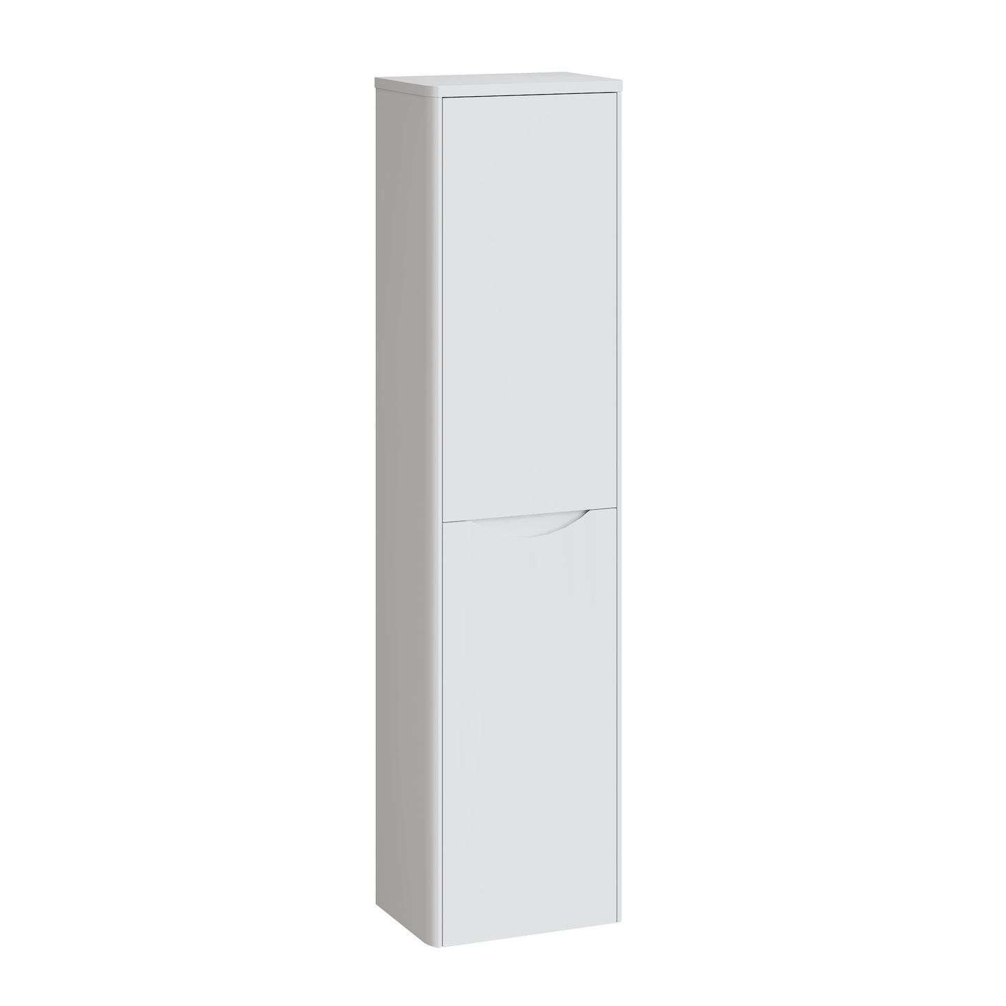 Fairford Eclipse 350mm Satin White Tall Storage Unit