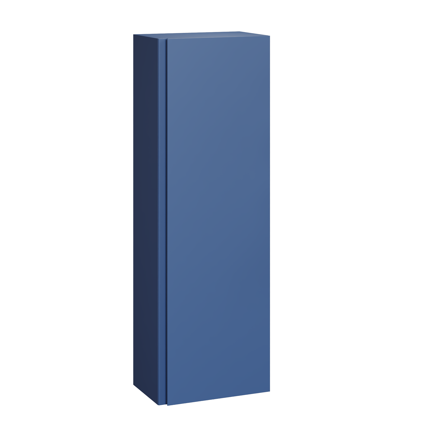 Fairford Finesse 400mm Satin Blue Tall Cupboard