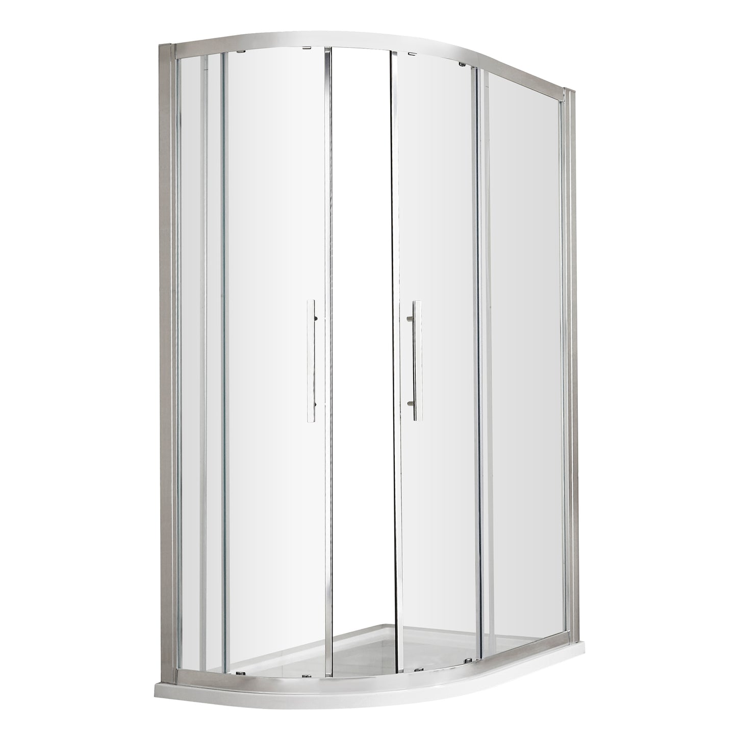 Fairford 8mm, 1200mm x 900mm Offset Quadrant Enclosure