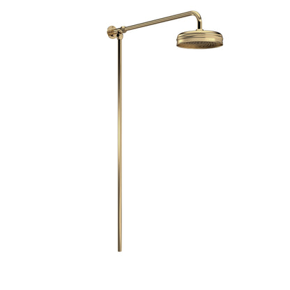 Fairford Winchester Brushed Brass Single Outlet Shower Kit