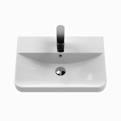 Fairford Crayo Satin Green 500mm 2 Door Floorstanding Vanity Unit