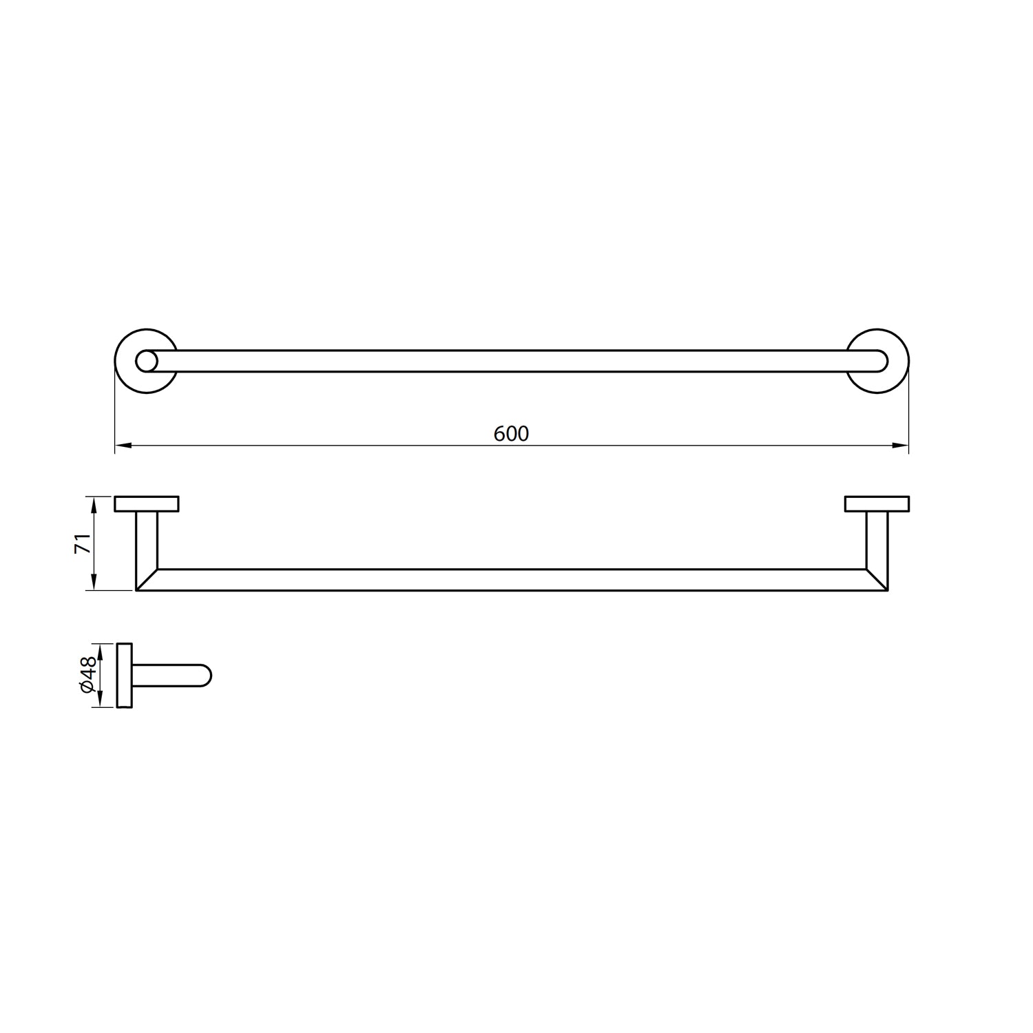 Element 7 Towel Bar