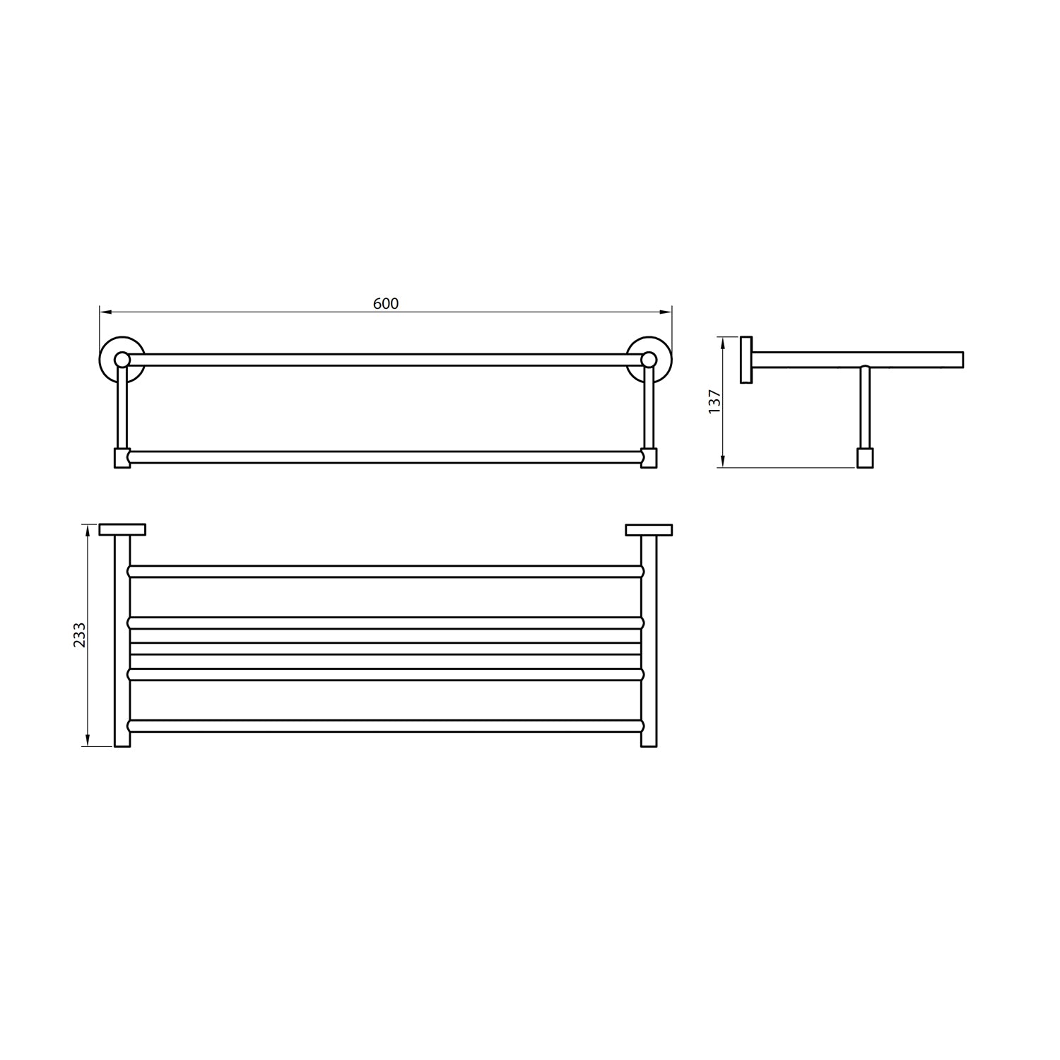 Element 7 Towel Shelf