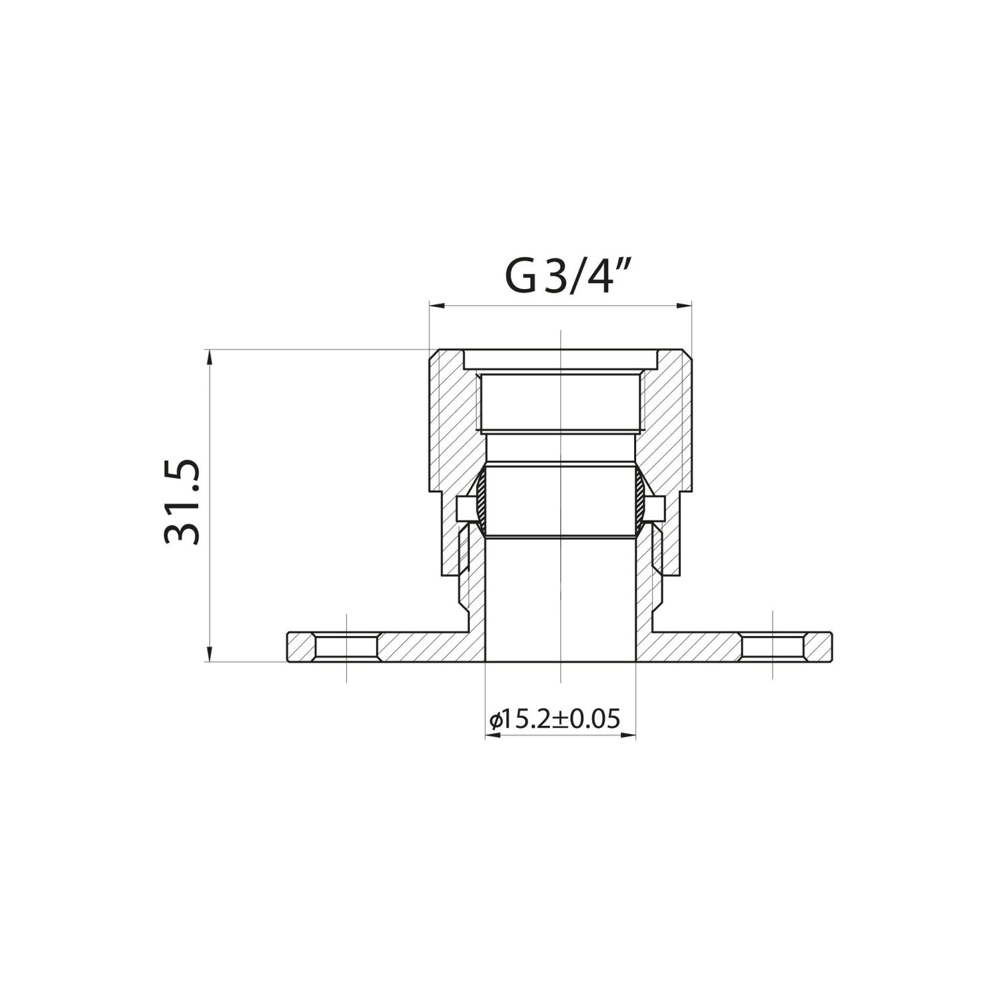 Fairford Auto Shut Off Fast Fit Bar Valve Brackets