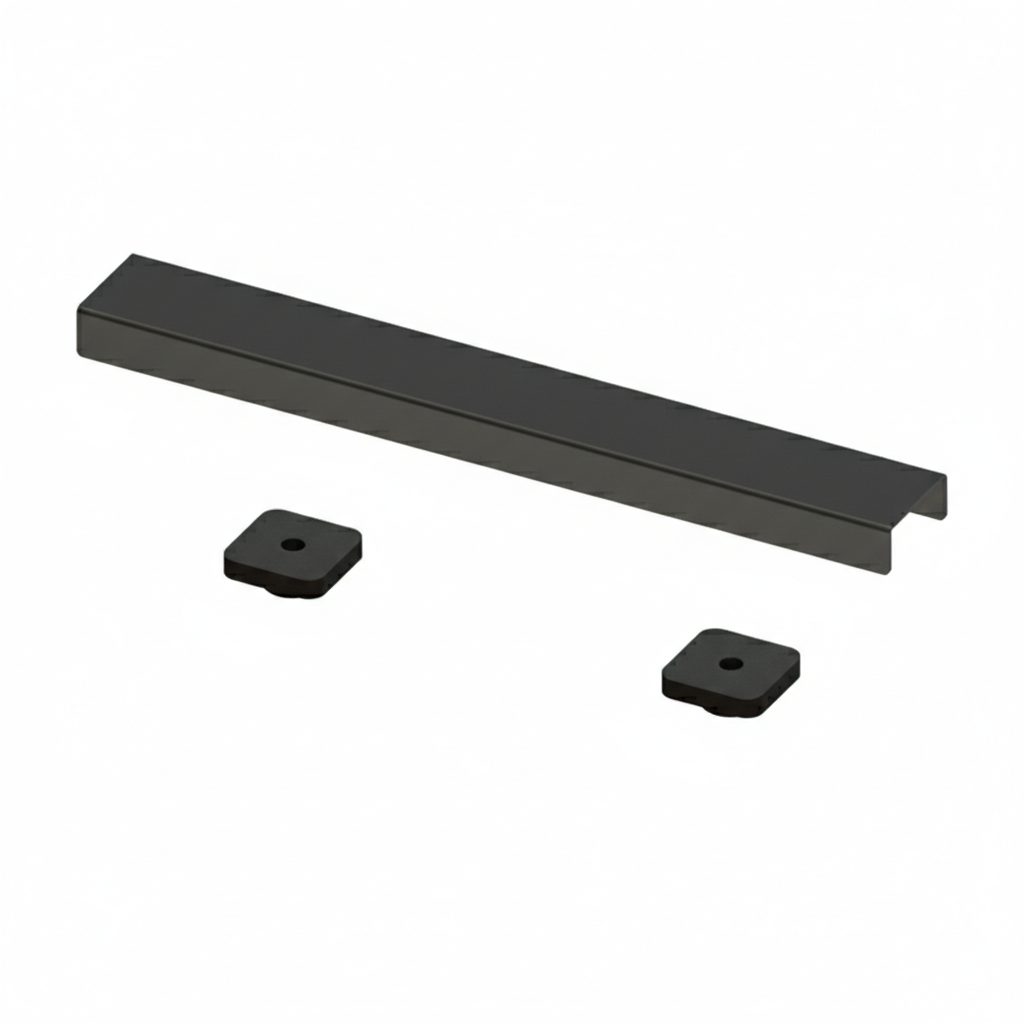 Hydraset 300mm Waste Cover with Finishing Trim  Antracite (For use with Gunmetal)