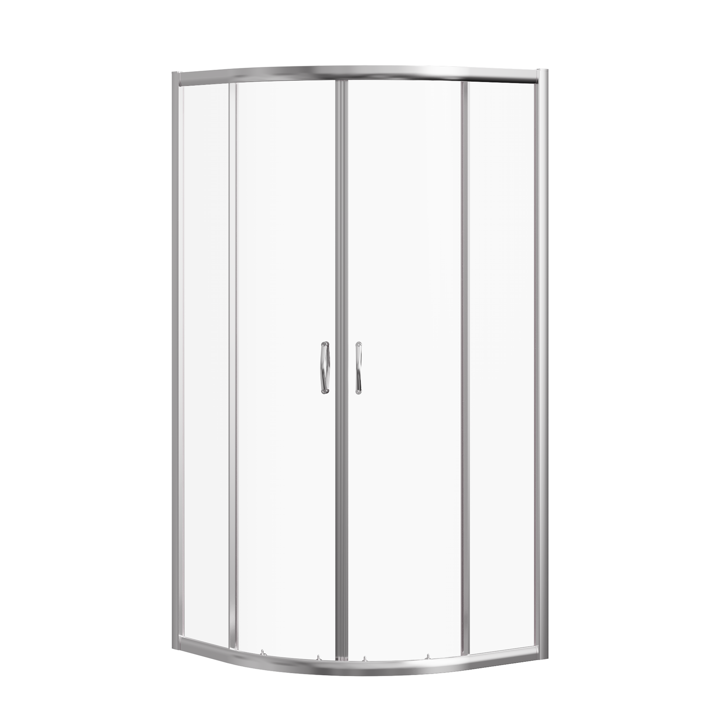 Fairford 5mm 800mm Chrome Quadrant Shower Enclosure