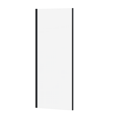 Fairford 6mm 700mm Matt Black Side Panel