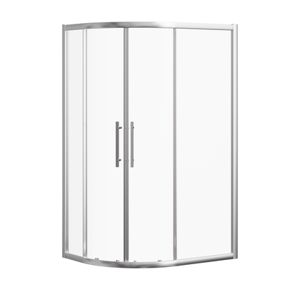 Fairford 8mm, 1200mm x 800mm Offset Quadrant Enclosure