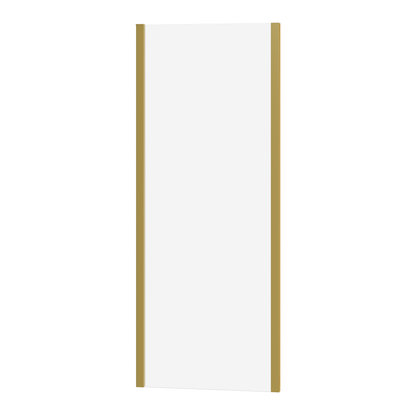 Fairford Pro 8mm Brushed Brass Extension Profile for 8mm Glass