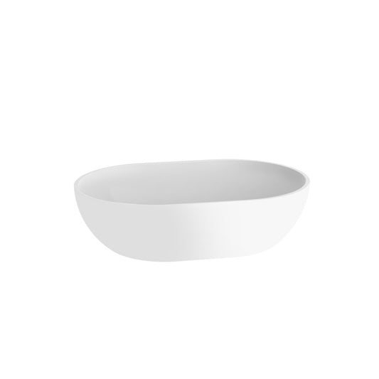 Fairford Neo 560mm Counter Top Basin - Matt White