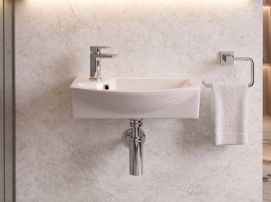 Fairford 450mm Left Hand Wall Hung Basin