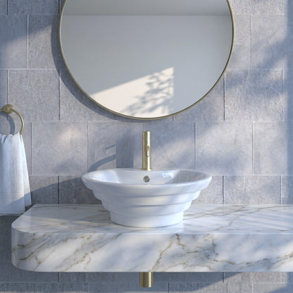 Fairford 460mm Round Ceramic Counter Top Vessel