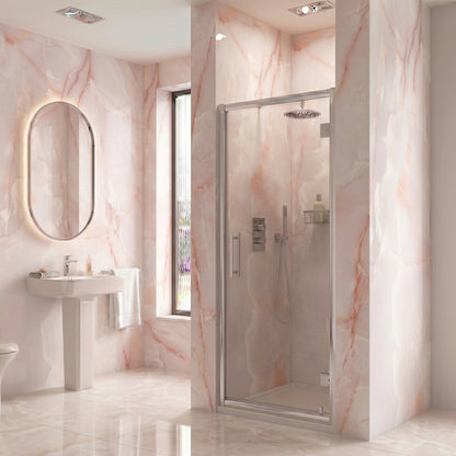 Fairford 8mm, 900mm Hinged Shower Door