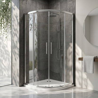 Fairford 8mm, 900mm x 900mm Quadrant Enclosure