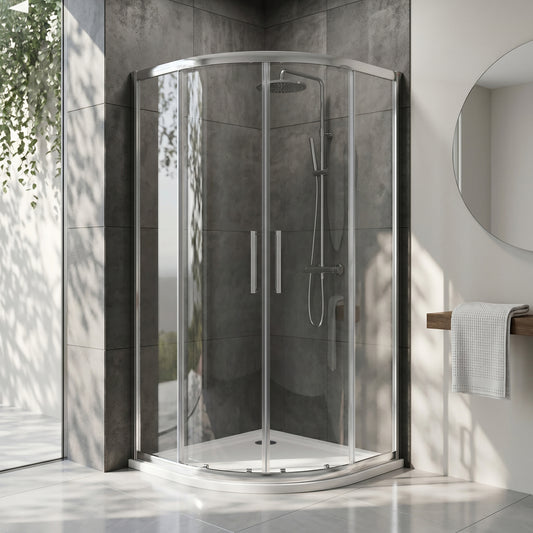 Fairford 8mm, 900mm x 900mm Quadrant Enclosure