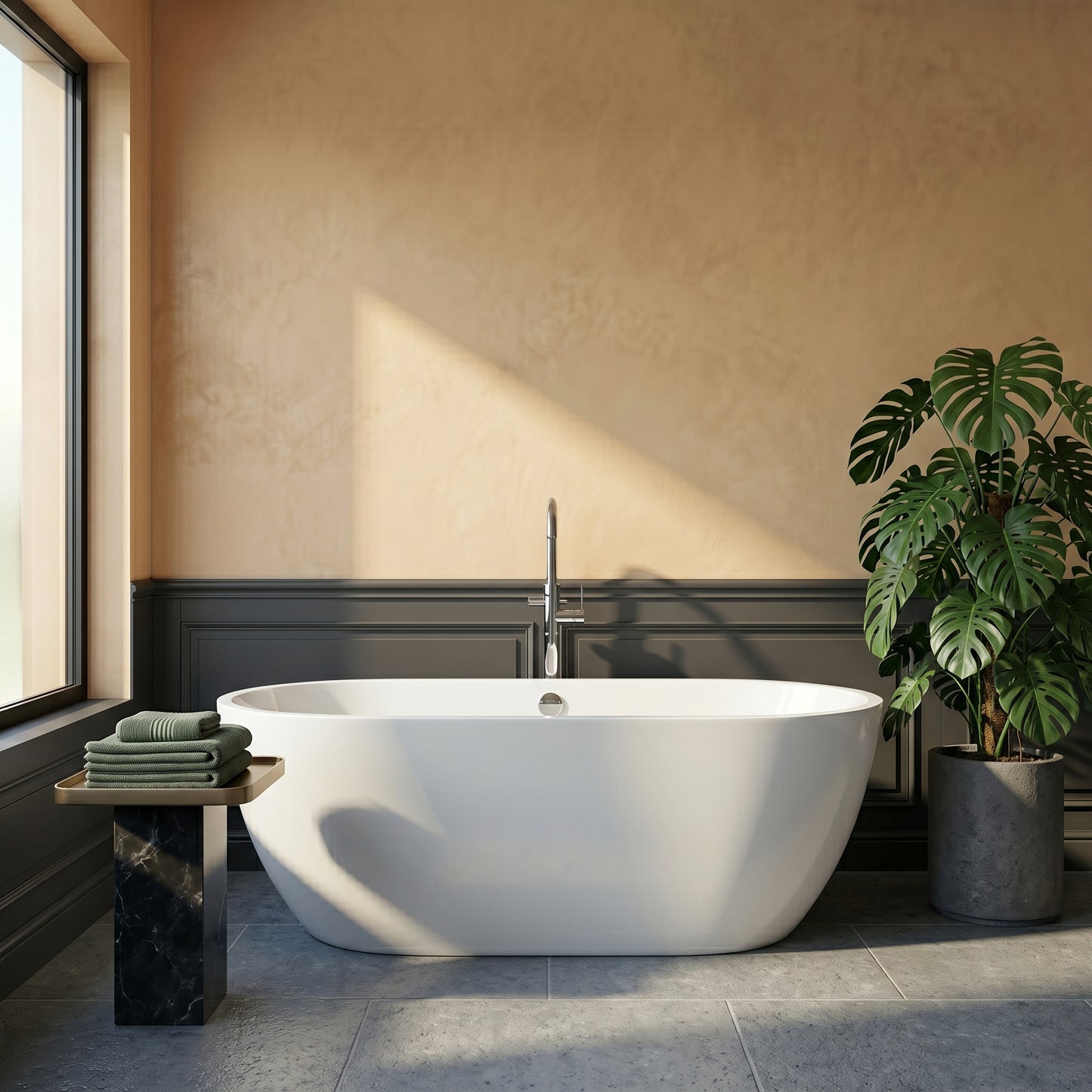 Fairford Bergamo 1800 x 750 x 580mm Freestanding Bath
