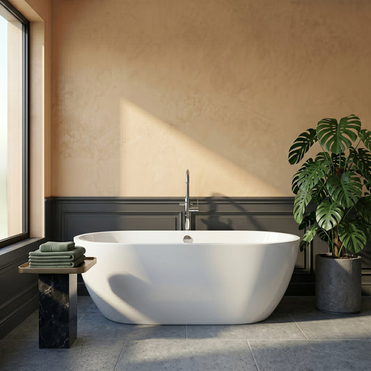 Fairford Bergamo 1800 x 750 x 580mm Freestanding Bath