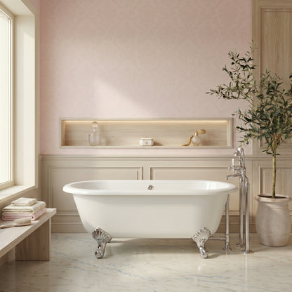Fairford Bolsover 1500mm Freestanding Baths - Various Feet Options-Corbel Feet