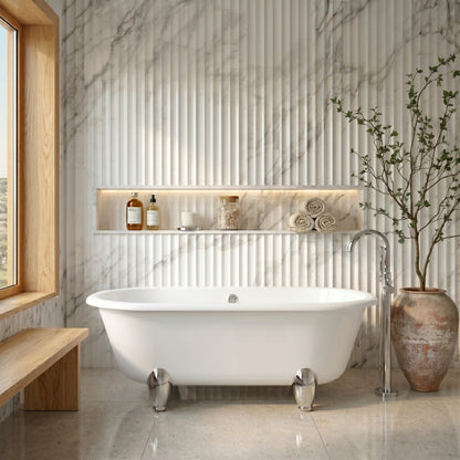 Fairford Bolsover 1500mm Freestanding Baths - Various Feet Options-Deacon Feet