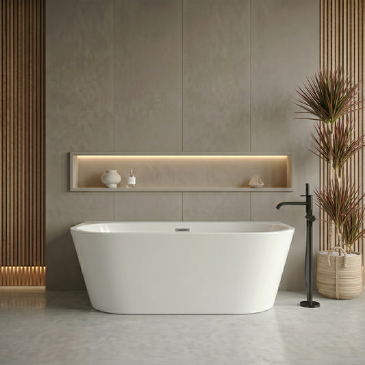 Fairford Brescia 1500 x 750 x 575mm Freestanding Bath
