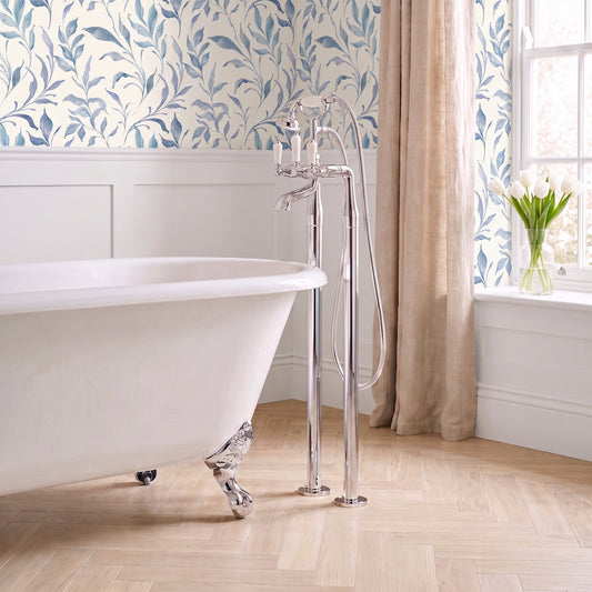 Fairford Cambridge Quarter Turn Freestanding Bath Shower Mixer