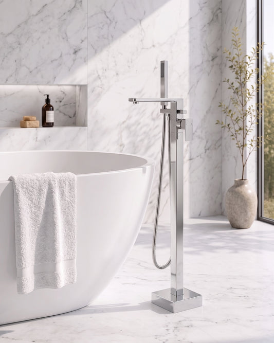 Fairford Carta Freestanding Bath Shower Mixer