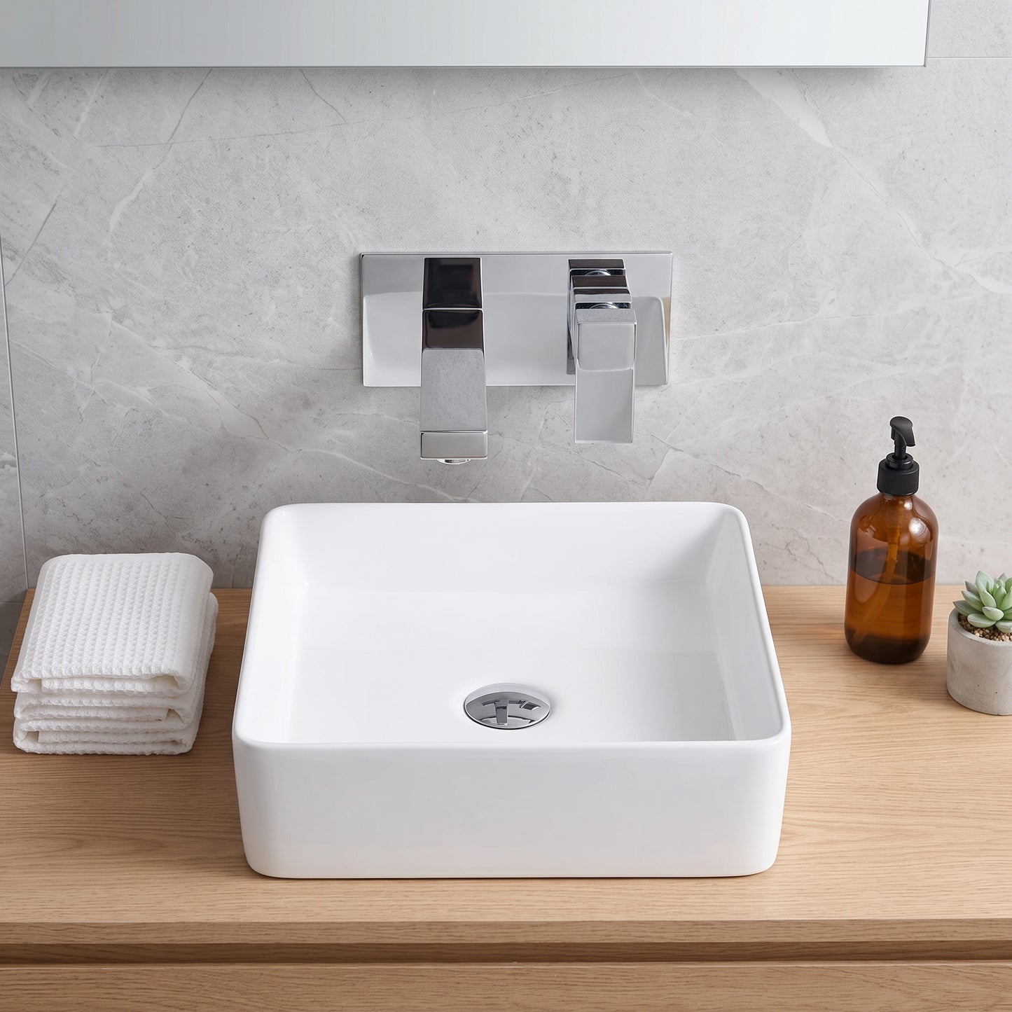 Fairford Carta Wall Mounted Basin Mixer